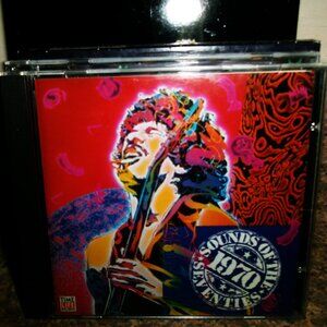 various artists 1970 classic rock mint 1989cd - santana clapton bee gees sly war